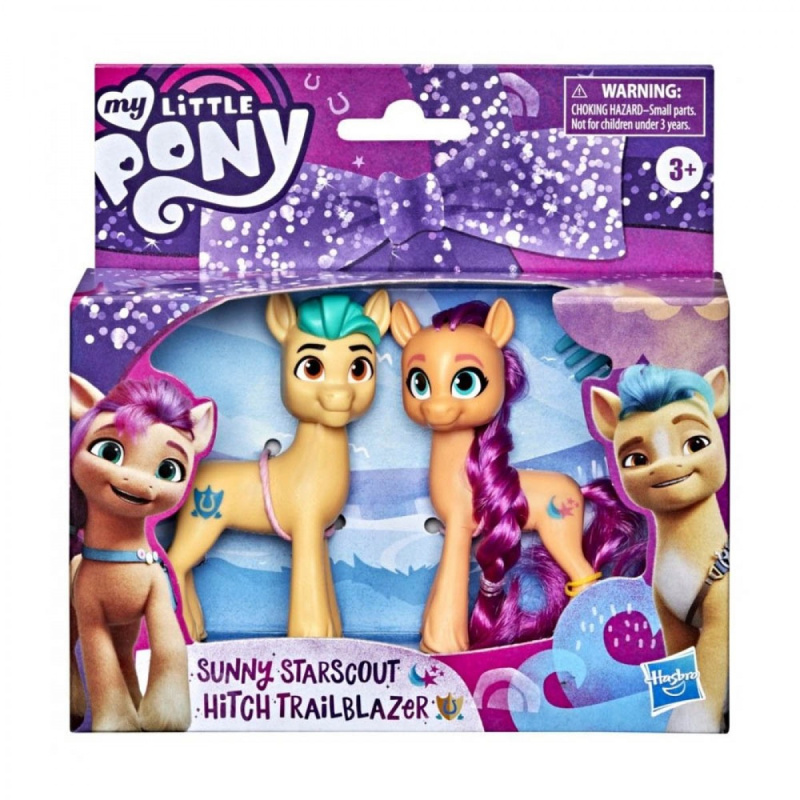 My Little Pony Sunny Starscout a Hitch / Zipp Storm a Princess Petals