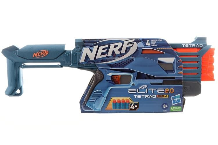Nerf Elite 2.0 Tetrad QS-4 blaster na šipky