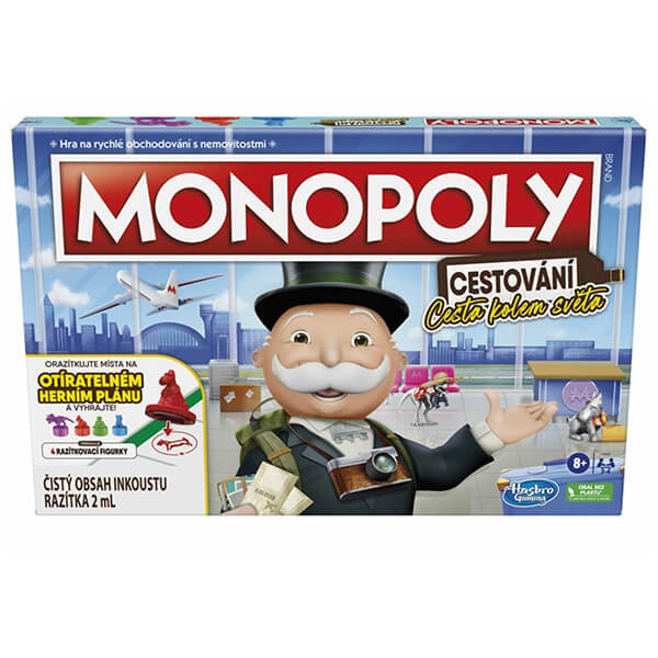 Monopoly Cesta kolem světa CZ Verze