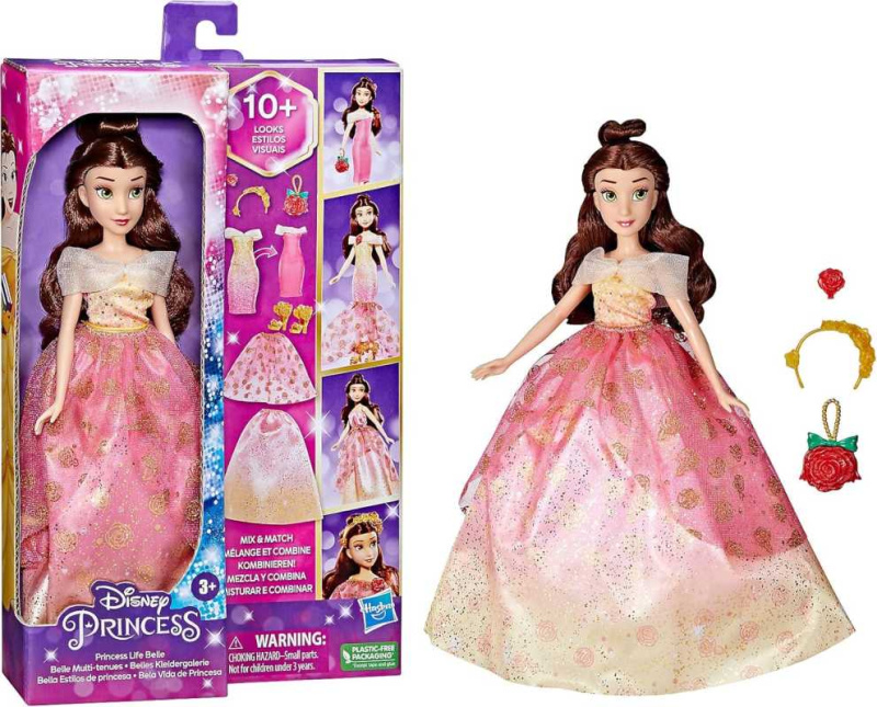 Hasbro disney princess bella panenka 10 stylů f4625