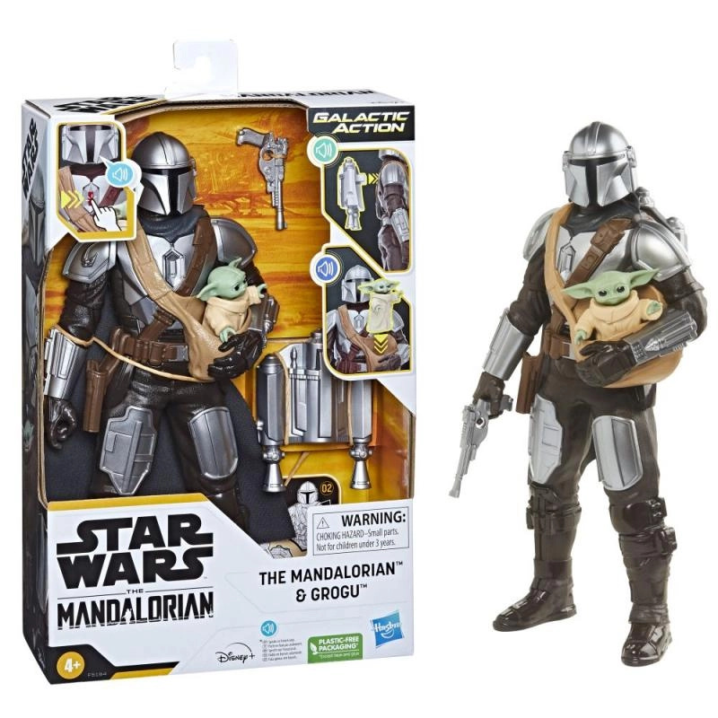 Hasbro Star Wars Mandalorian a Grogu se zvuky