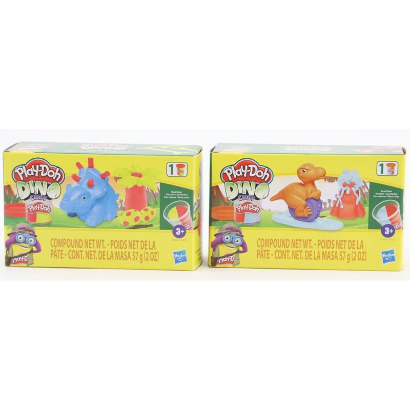 HASBRO PLAY-DOH Dinosauří svět herní set modelína s nástroji 2 druhy 14f3602