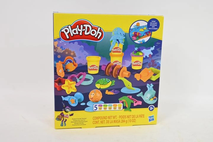 Play-Doh oceánská sada plastelíny s 5 tubami a doplňky