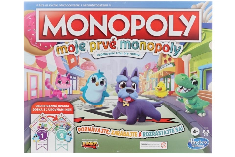 Hasbro Moje první Monopoly SK verze