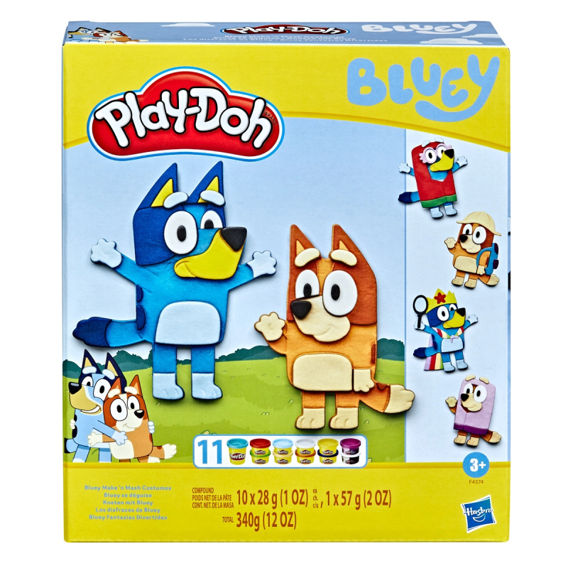 Play-Doh BLUEY Modelína 11 ks