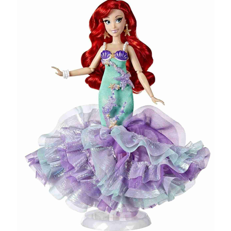Hasbro disney style series sběratelská princezna ariel, hasbro f5005
