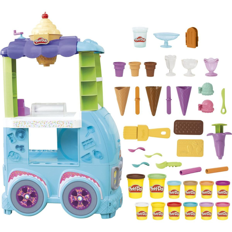 Play-Doh zmrzlinářský vozík