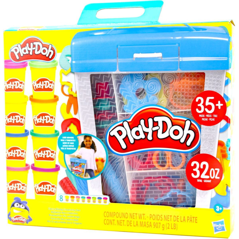 Kreativní kufřík s modelínou PLAY-DOH a příslušenstvím