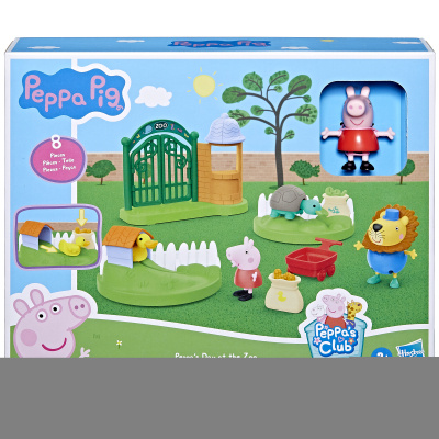 Prasátko peppa zážitky prasátka Peppy v ZOO