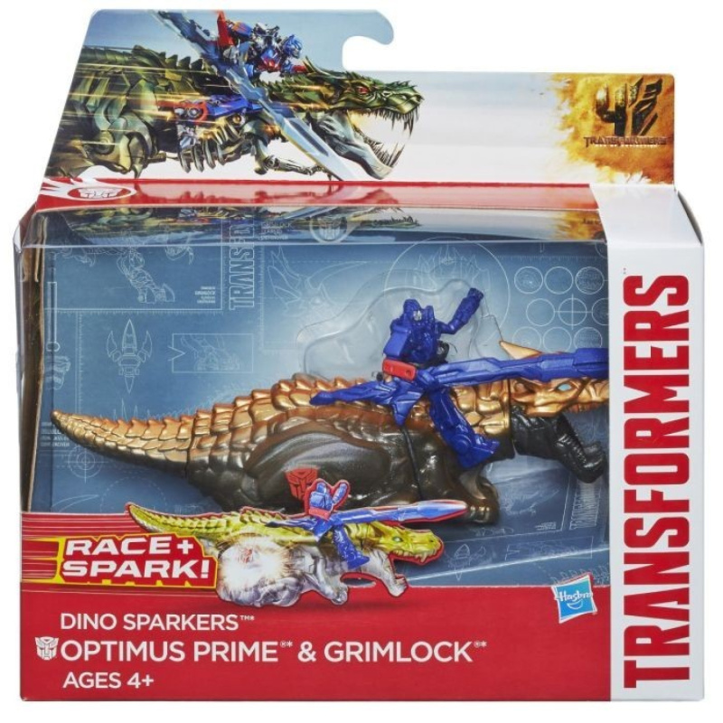 Transformers 4 transformeři na zvířatech optimus prime & grimlock
