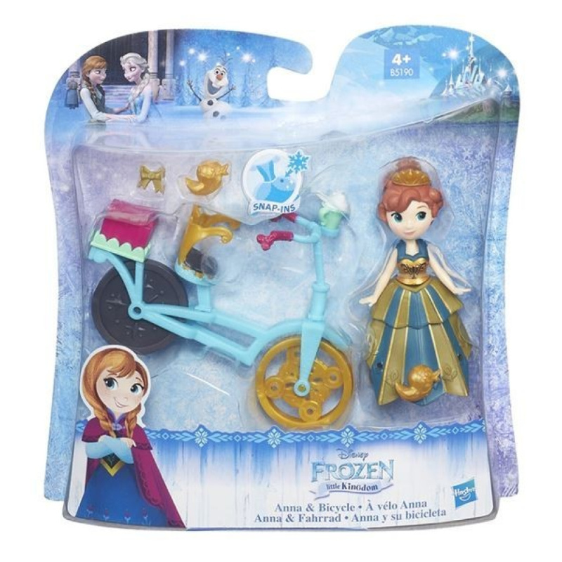 Frozen ledové království anna s kolem, hasbro b5190