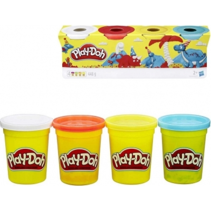 Hasbro PlayDoh 4 farby 520 g