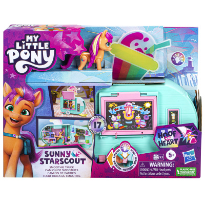 My Little Pony Sunny starscout smoothie truck
