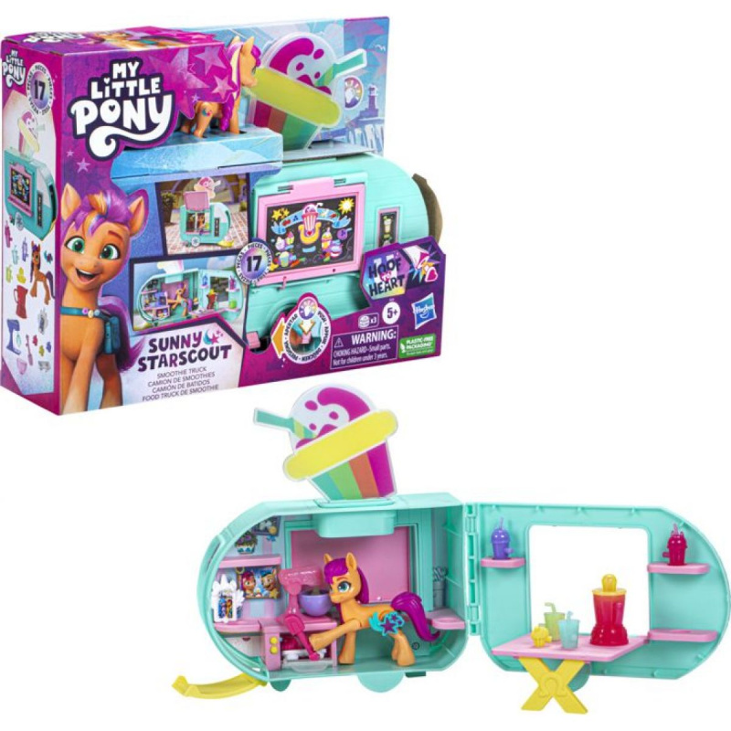 My Little Pony Sunny starscout smoothie truck