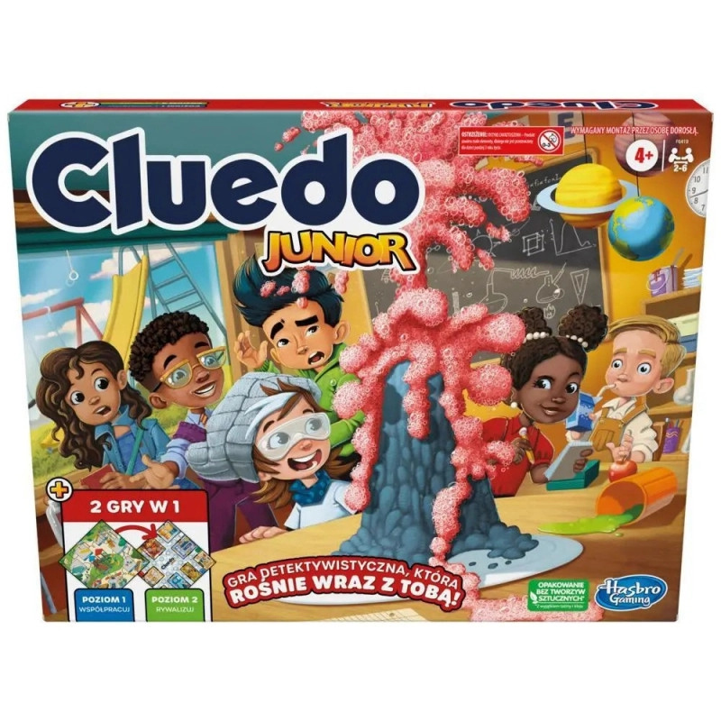 Hasbro Gaming CLUEDO Junior – detektivní desková hra pro děti