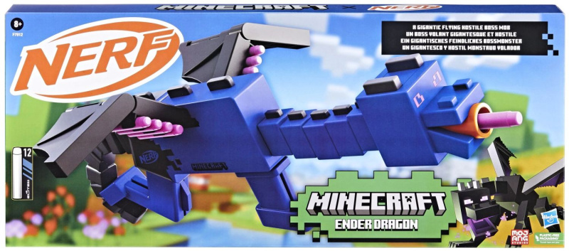 Nerf Minecraft Ender Dragon vystřelovač šipek