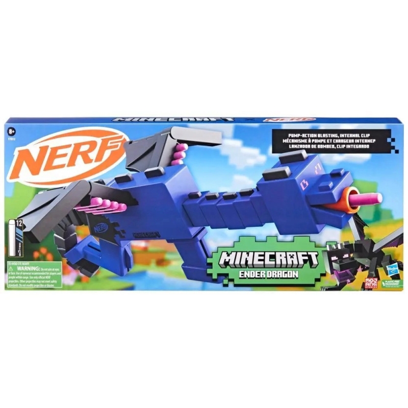 Nerf Minecraft Ender Dragon vystřelovač šipek