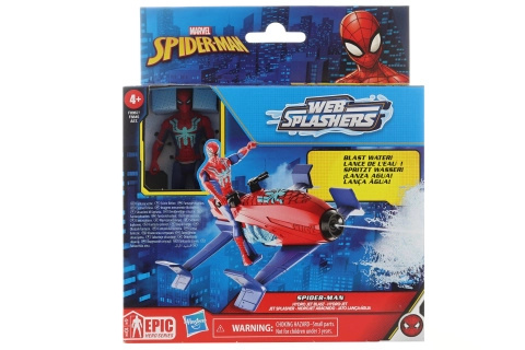 spider-man epic hero series web splashers hydro jet blast herní sada