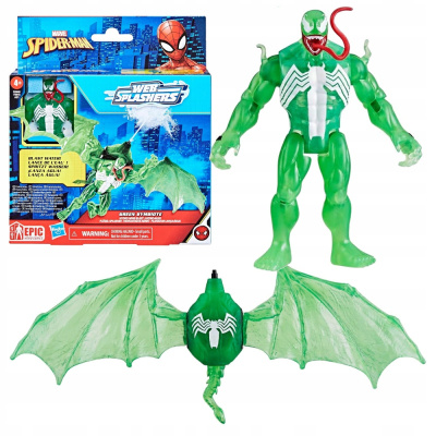 Spider-Man vozidlo s vodním střílením a figurkou Epic Hero Series Web Splashers