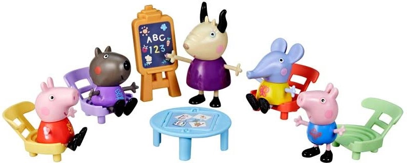 Hasbro figurky Prasátko Peppa – škola a oslava
