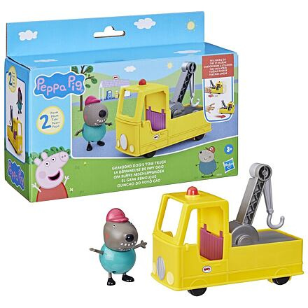 Hasbro Swinka Peppa Nákladní auto Dědeček Psa s tažným zařízením F9519