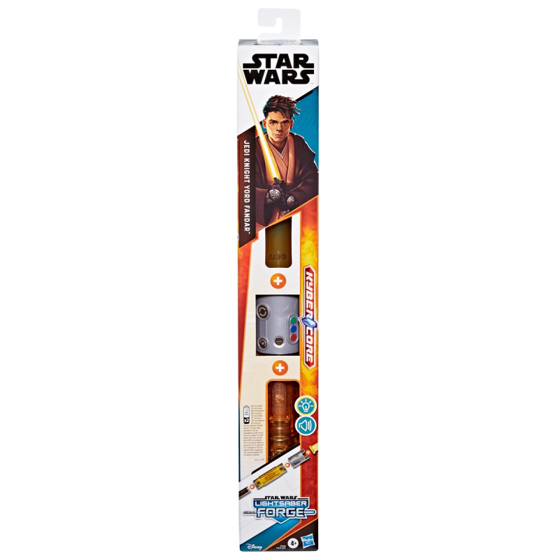 HASBRO - Star Wars LS Forge Yord Fandar meč se světlem a zvukem