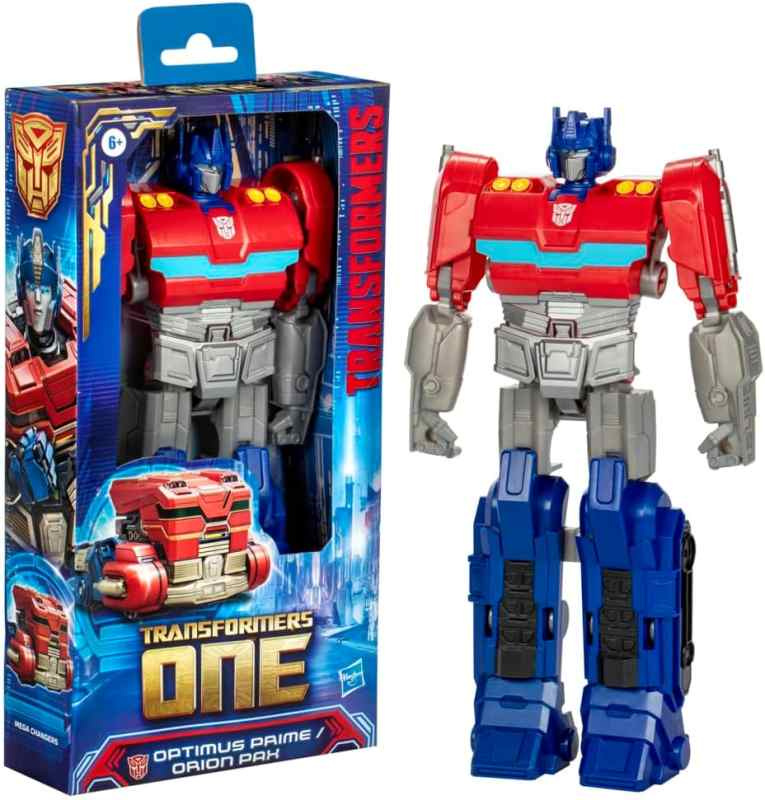 Hasbro transformers mv8 mega měnič optimus prime / orion pax, f8699
