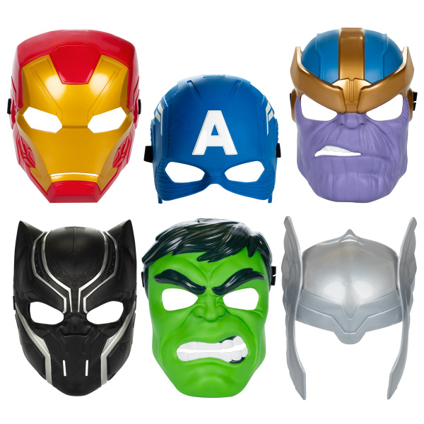 Avengers Maska Hrdiny 6 druhů