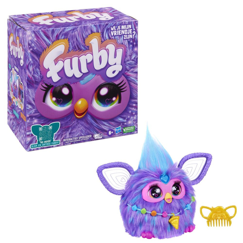 Hasbro FURBY FIALOVÉ BARVY CZ