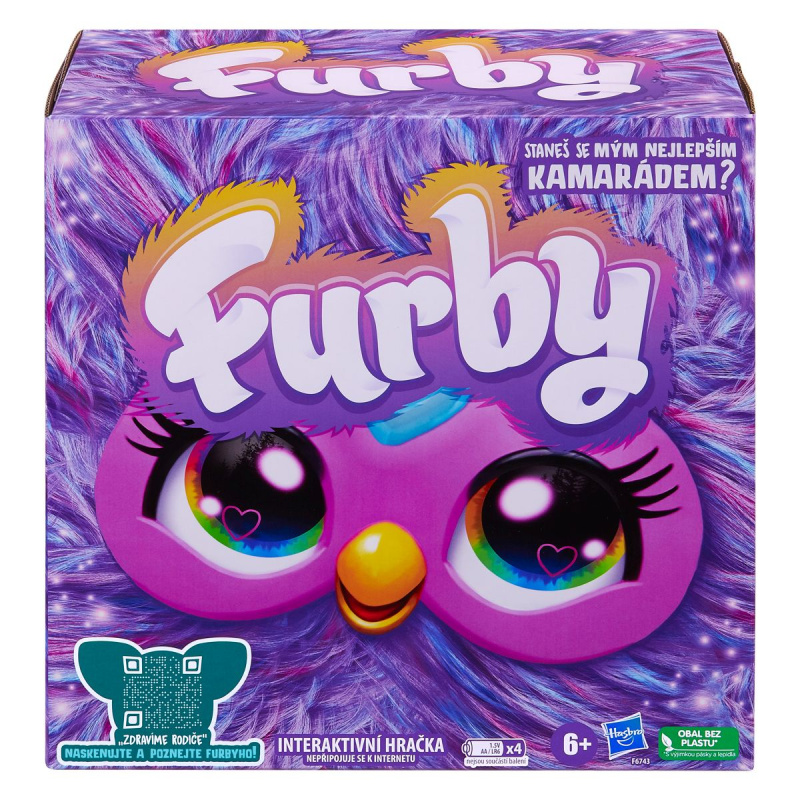 Hasbro FURBY FIALOVÉ BARVY CZ