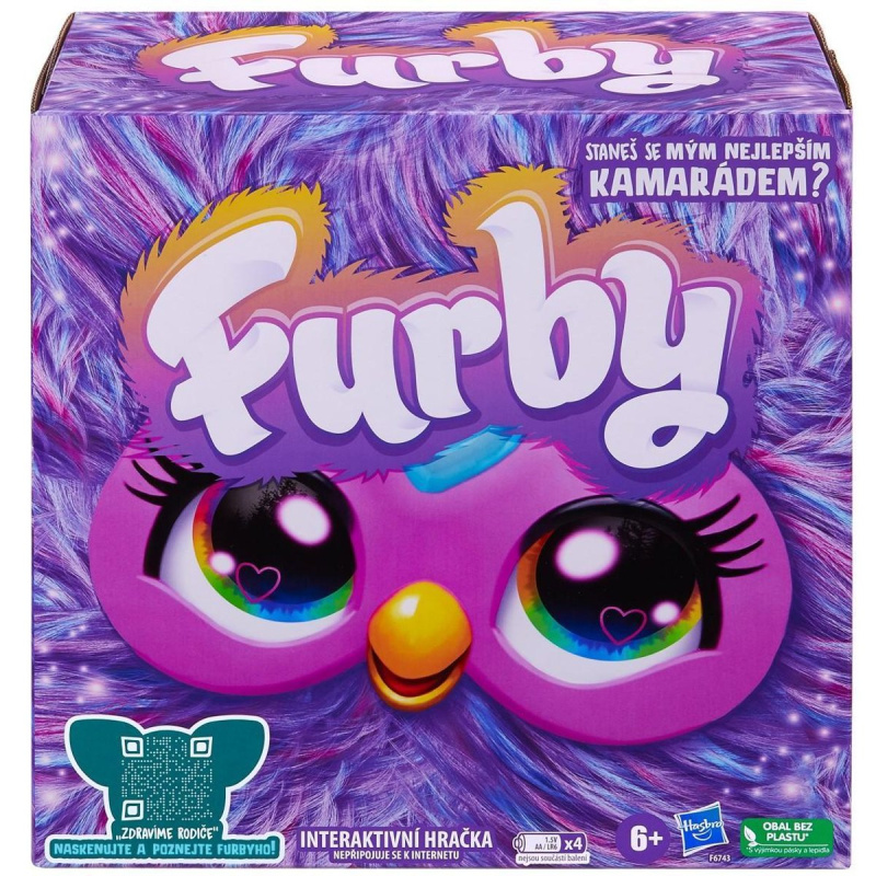 Hasbro FURBY FIALOVÉ BARVY CZ