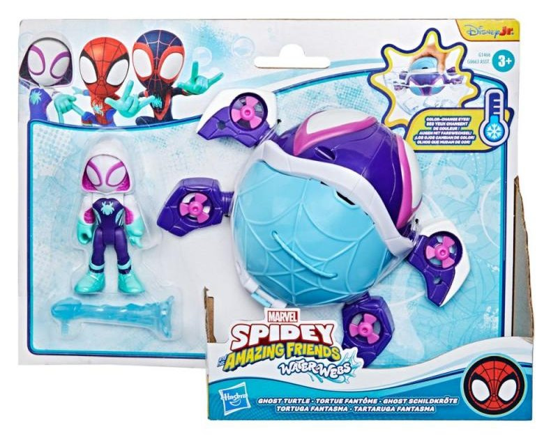 Hasbro marvel spidey: spidey and his amazing friends ghost turtle