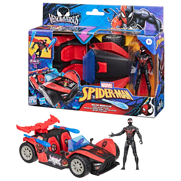 Spider-Man Venomversus Miles figurka s vozidlem