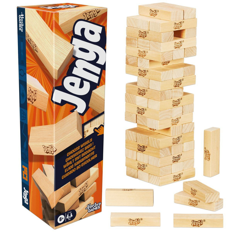 HASBRO - JENGA společenská hra