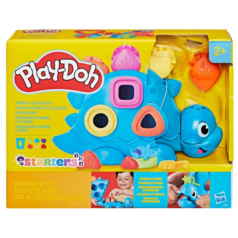 Play-Doh Tvary a Barvy Dino