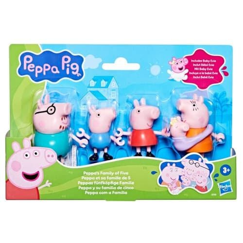 Peppa Wutz Figurky Prasátko Peppa s miminkem Evie