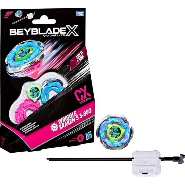 Beyblade X Wriggle Kraken S 3-85O CX Starter Pack Set