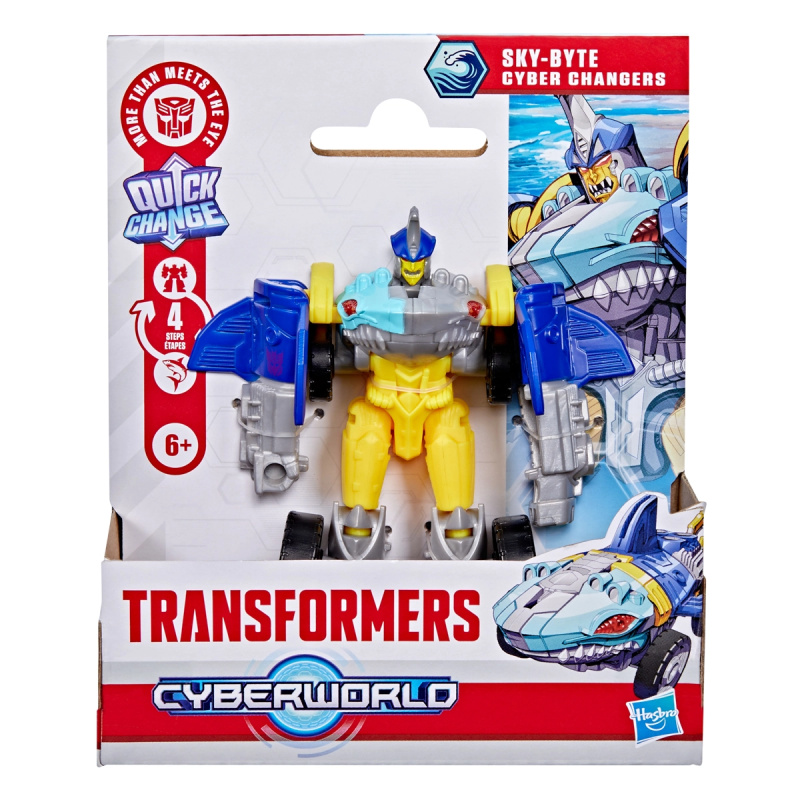 Hasbro Transformers Cyberworld Sky-Byte – transformující robot žralok