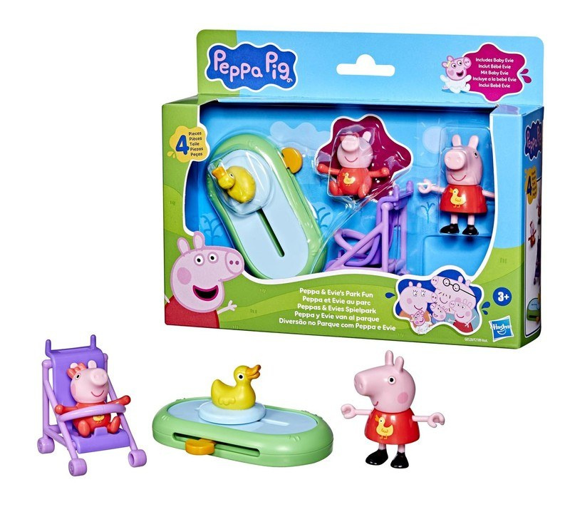 Prasátko peppa peppiny zážitky eviina zábava v parku, hasbro g0528