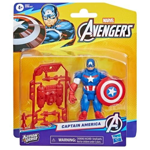Hasbro Marvel Avengers ActionVerse Captain America figurka