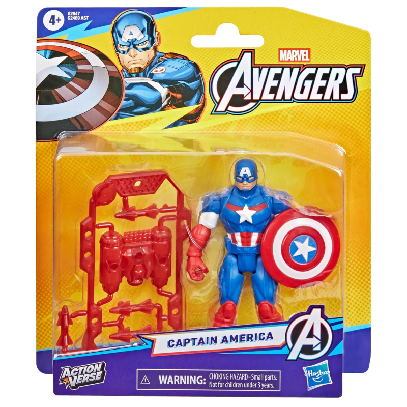 Hasbro Marvel Avengers ActionVerse Captain America figurka