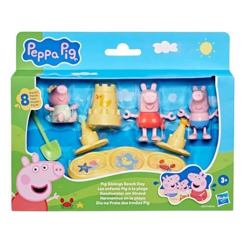 Prasátko peppa peppiny zážitky den na pláži, hasbro g2833