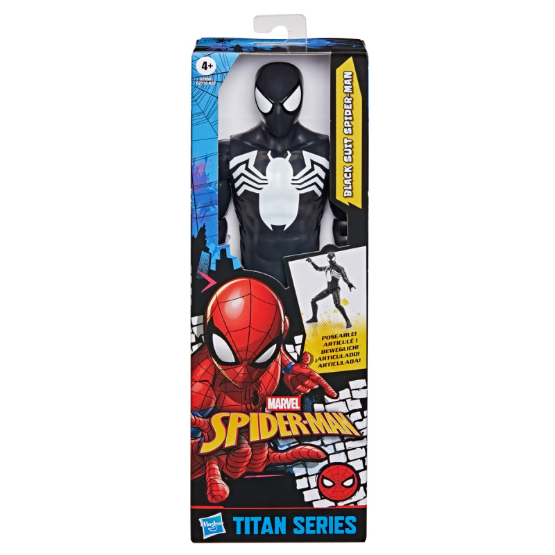Hasbro Marvel Spider-Man titan figurka Black Suit Spider-Man 30 cm