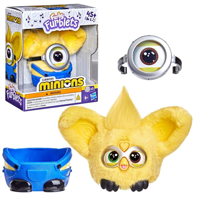 Hasbro Furby furblet minions interaktivní plyšák - 1 kus