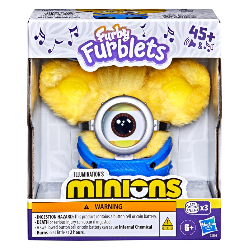 Hasbro Furby furblet minions interaktivní plyšák - 1 kus