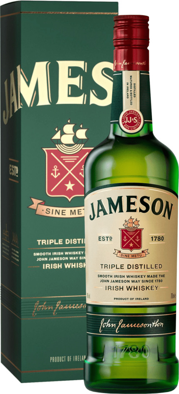 Jameson v kartonu 40% 0,7l