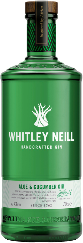 Whitley Neill Aloe & Cucumber Gin 43% 0,7l