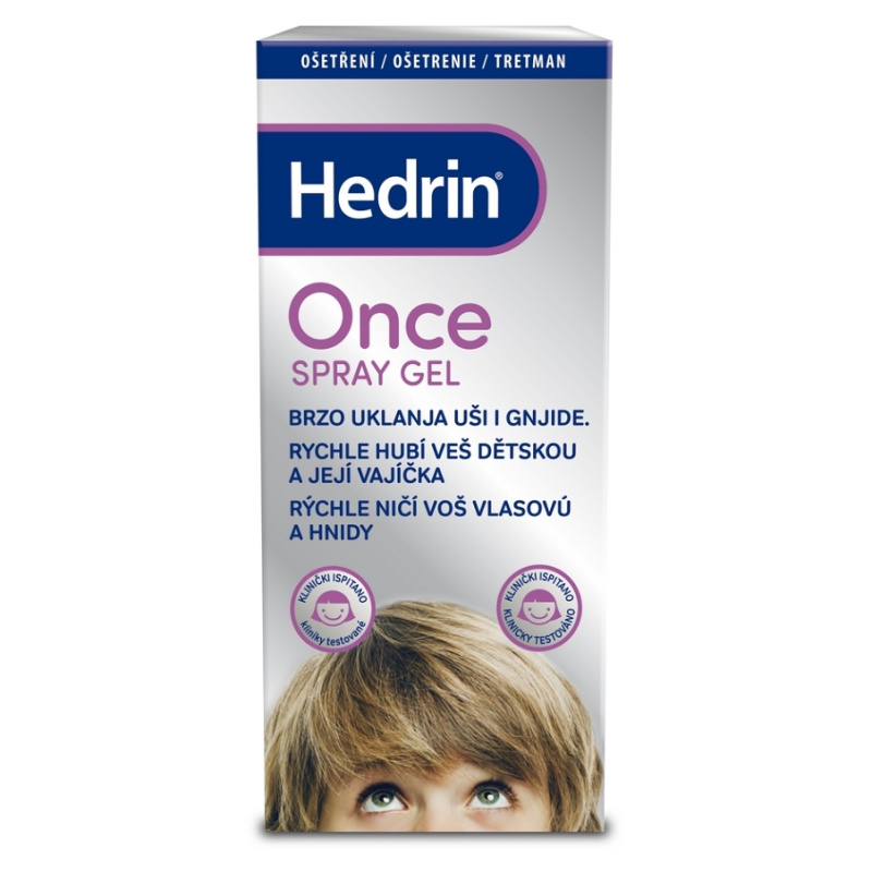 Hedrin Once spray gel 100ml