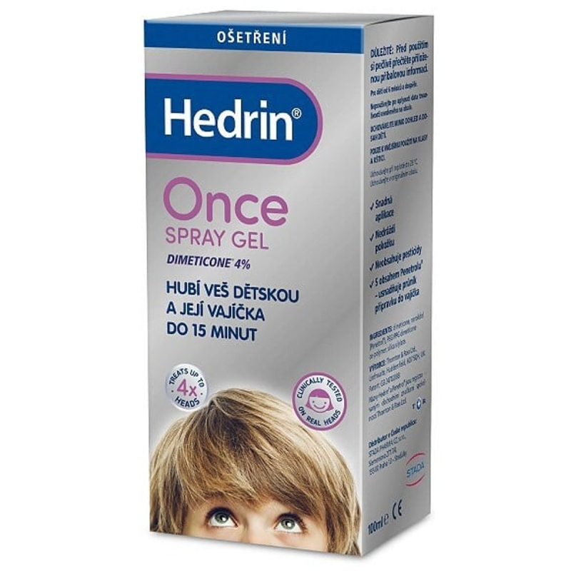 Hedrin Once spray gel 100ml