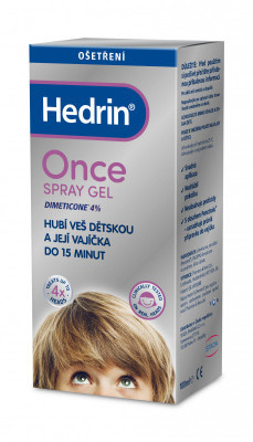 Hedrin Once Spray Gel 100ml